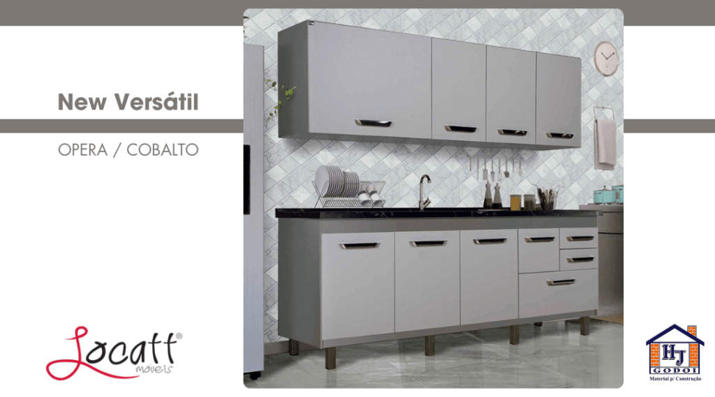 Gabinete Locatt New Versátil Gabinete Locatt New Versátil